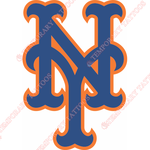New York Mets Customize Temporary Tattoos Stickers NO.1768